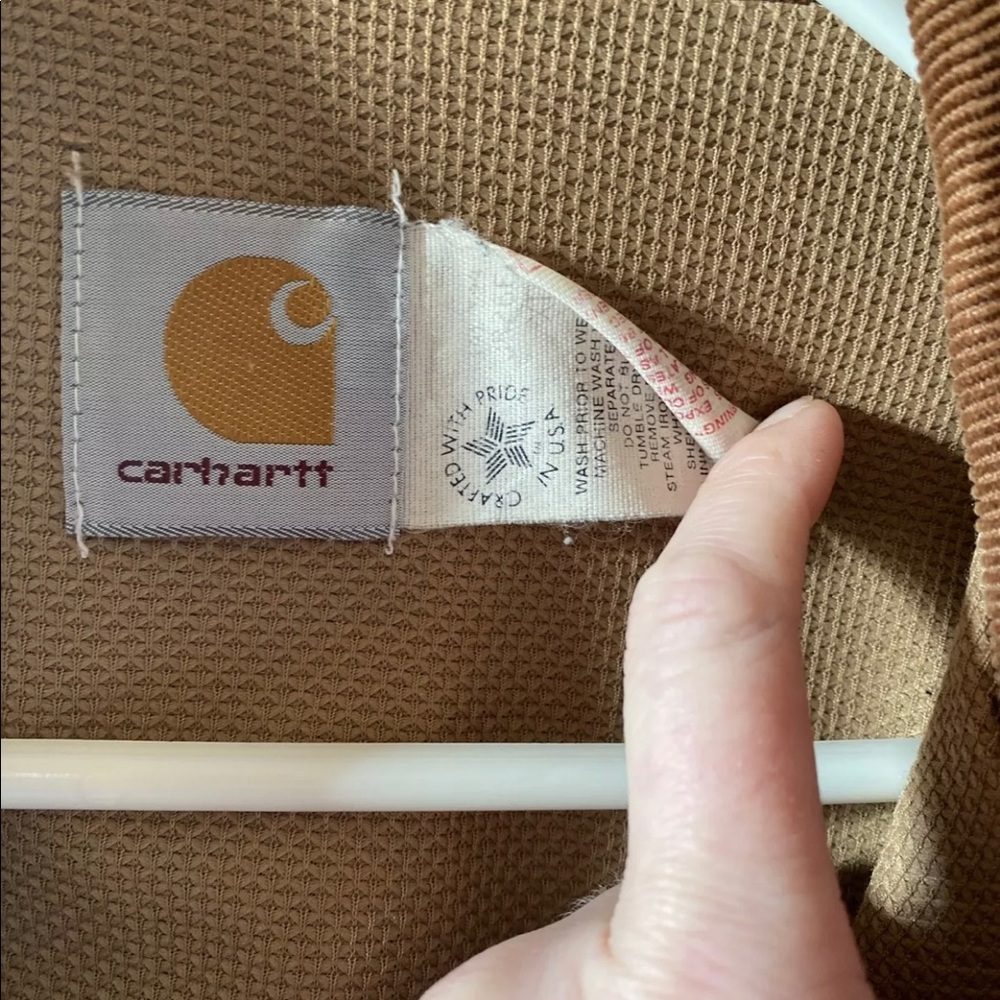 Vintage CARHARTT CHORE MEN'S SZ XL COAT - Picture 4 of 4